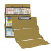 WhiteCoat Clipboard® Trifold - Tactical Brown Food Industry Edition